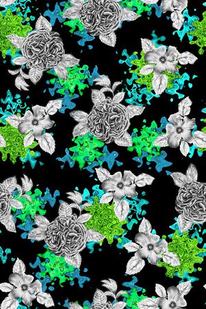 小碎花印花华亿平台图片