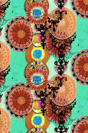 民族风印花华亿平台图片