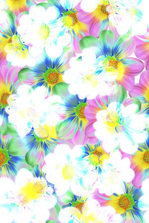 水彩风格印花华亿平台图片