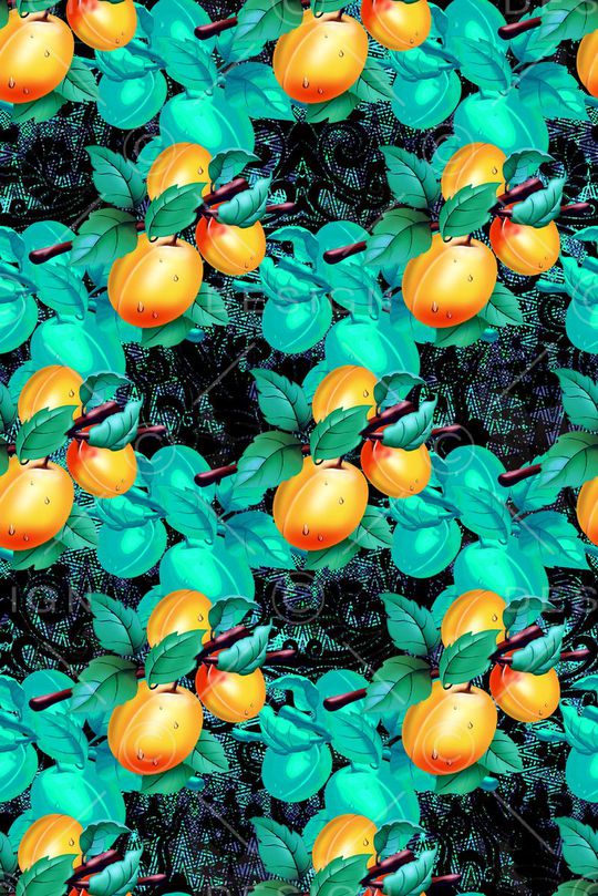 植物印花华亿平台图片