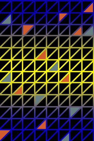 小方块印花华亿平台图片