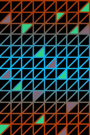 几何印花华亿平台图片