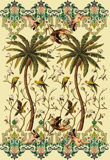 最新时尚印花华亿平台图片