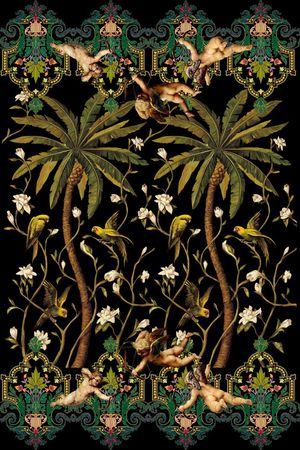 最新时尚印花华亿平台图片