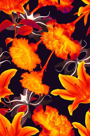 578839-面具花朵花卉