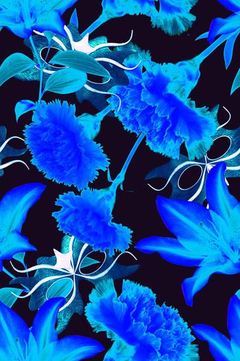 578841-面具花朵花卉女装家纺2沙发布