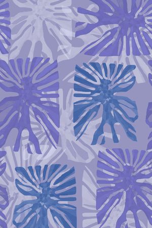 抽象图案印花华亿平台图片