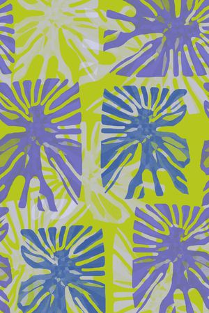 抽象图案印花华亿平台图片