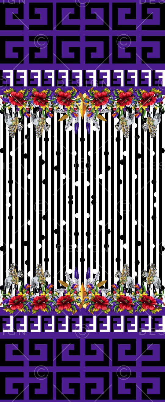 最新时尚流行印花华亿平台图片