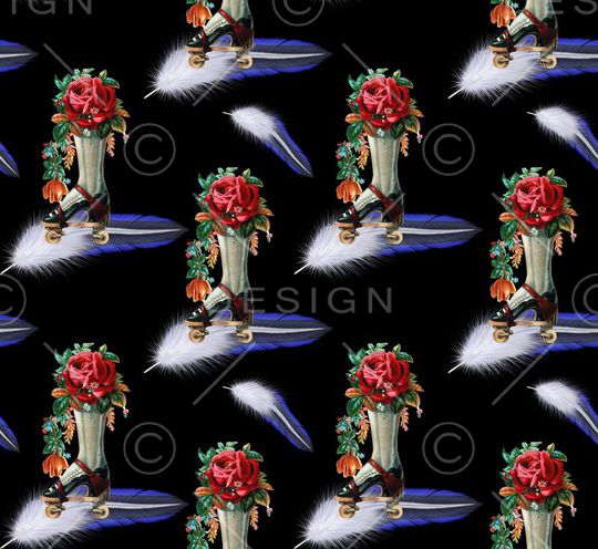 最新时尚流行印花华亿平台图片