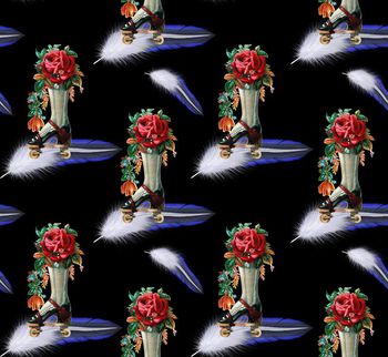 最新时尚流行印花华亿平台图片