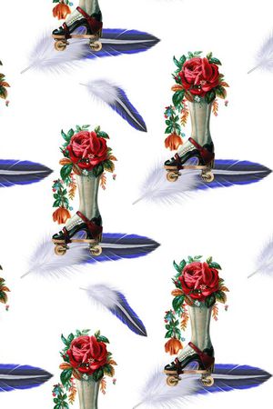 最新时尚流行印花华亿平台图片