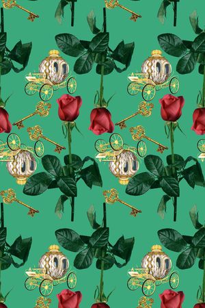 最新时尚流行印花华亿平台图片