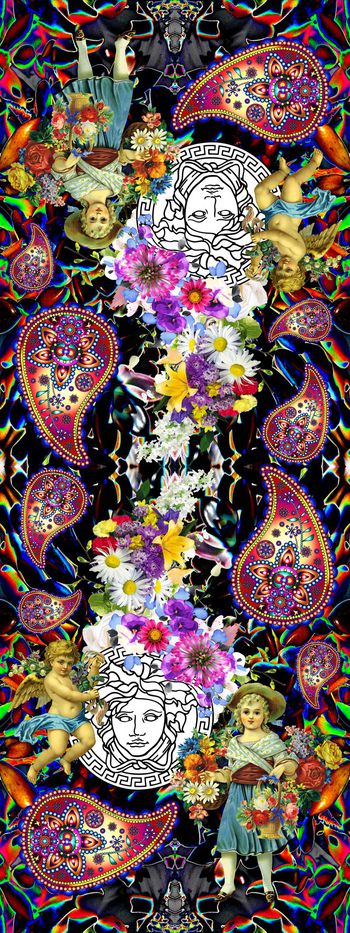 最新时尚流行印花华亿平台图片