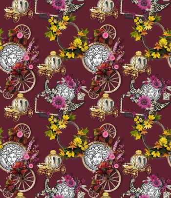 最新时尚流行印花华亿平台图片