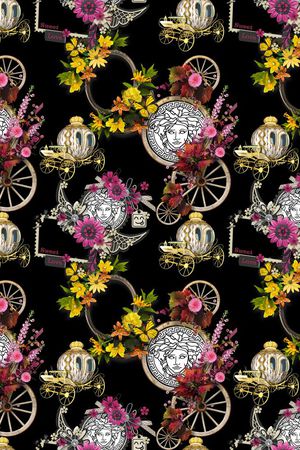 最新时尚流行印花华亿平台图片