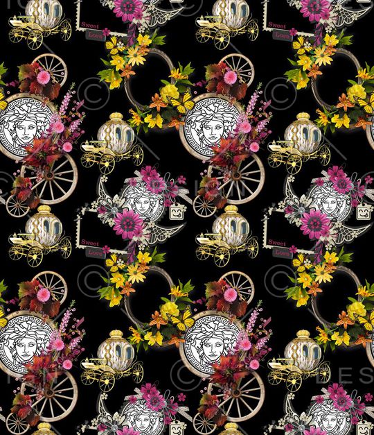 最新时尚流行印花华亿平台图片