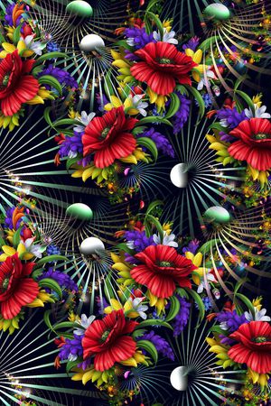 最新时尚流行印花华亿平台图片