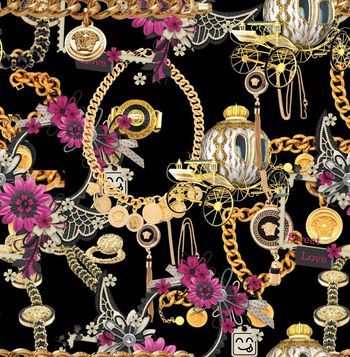 最新时尚流行印花华亿平台图片