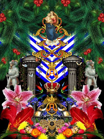 最新时尚流行印花华亿平台图片