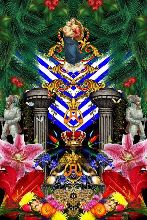 最新时尚流行印花华亿平台图片