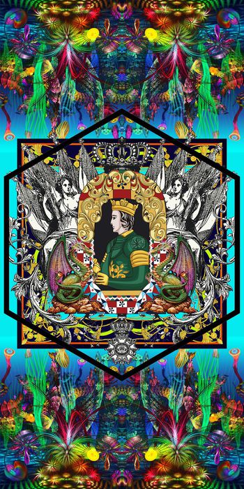 最新时尚流行印花华亿平台图片