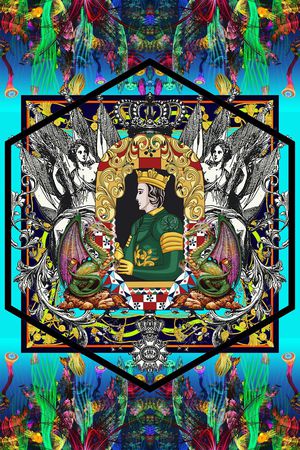 最新时尚流行印花华亿平台图片