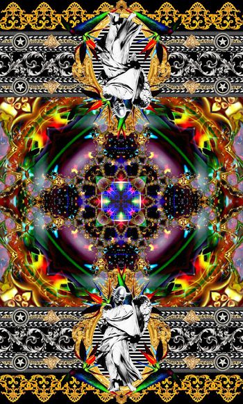 最新时尚流行印花华亿平台图片