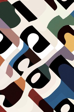 抽象印花华亿平台图片