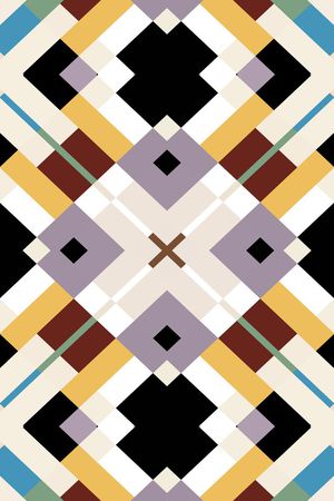 几何印花华亿平台图片