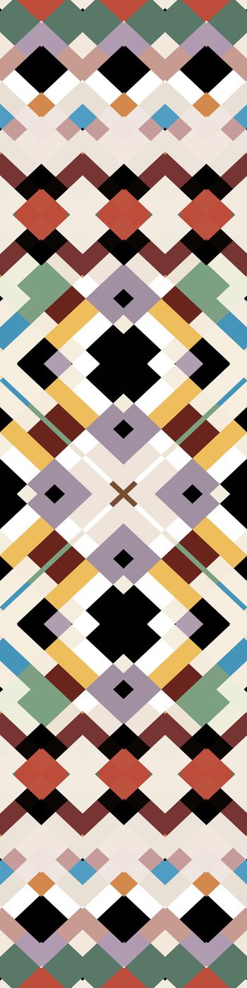 579052-几何色块拼接女装长巾