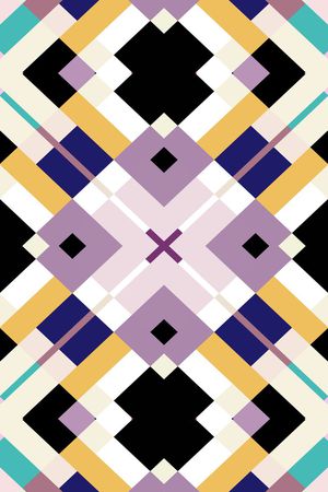 几何印花华亿平台图片