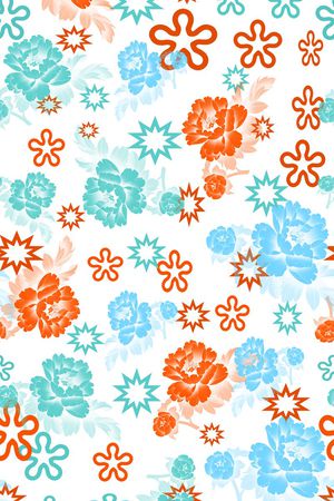 民族风图案印花华亿平台图片