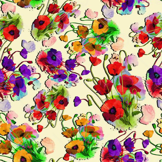 复古印花华亿平台图片