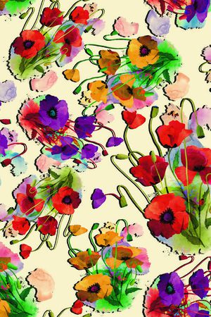 复古印花华亿平台图片