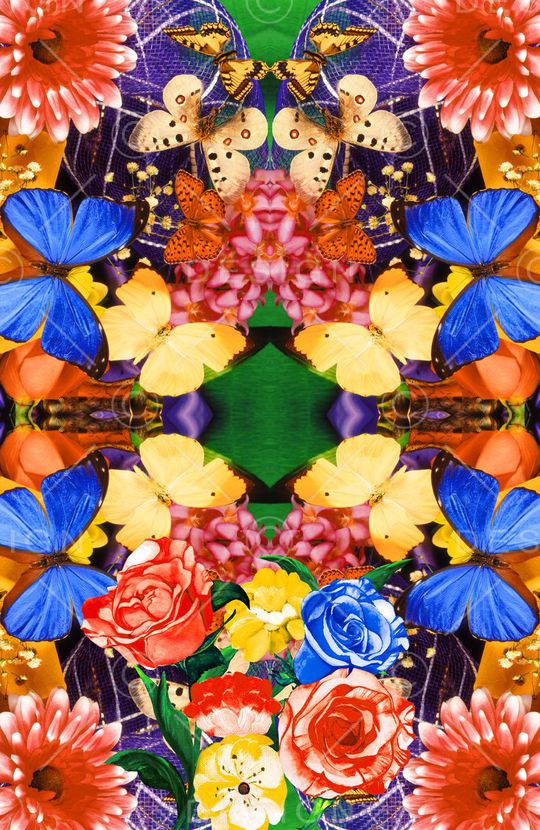 流行时尚印花华亿平台图片