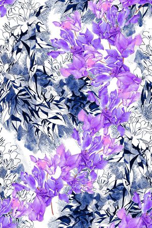 水彩印花华亿平台图片