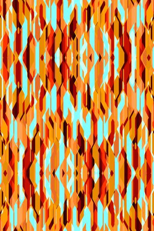 几何格子印花华亿平台图片