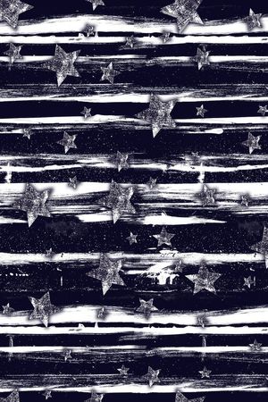 笔触印花华亿平台图片