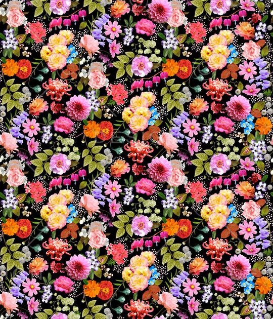 植物花卉印花华亿平台图片