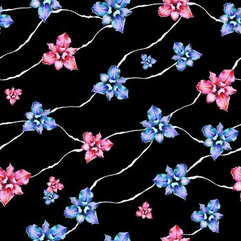 植物花卉印花华亿平台图片