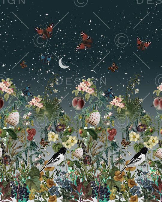 植物花卉印花华亿平台图片