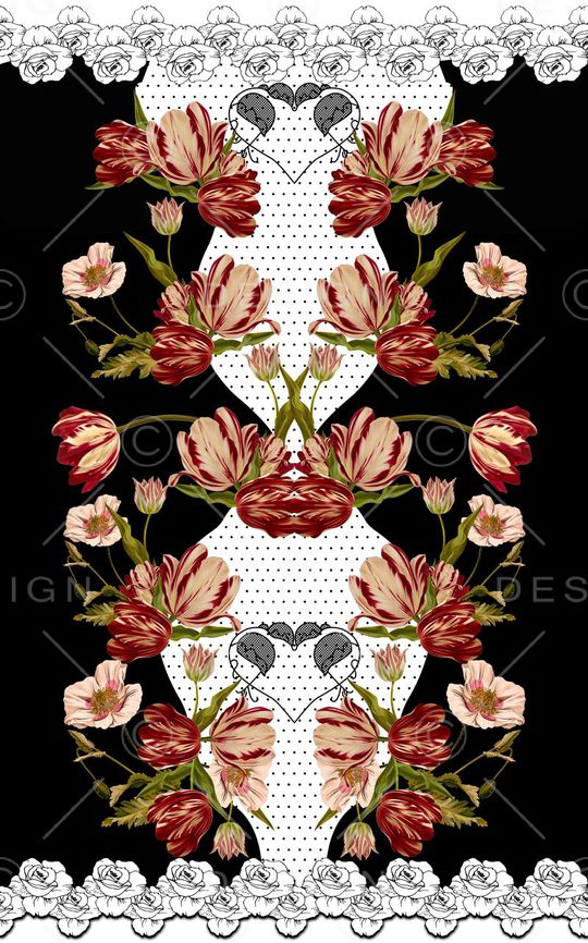 几何艺术印花华亿平台图片