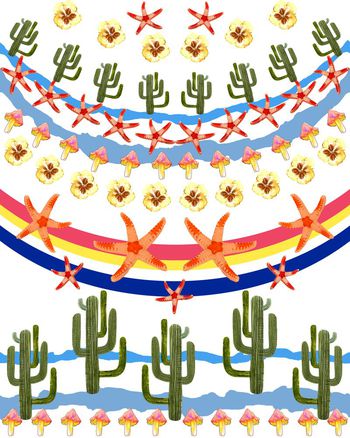 几何艺术印花华亿平台图片