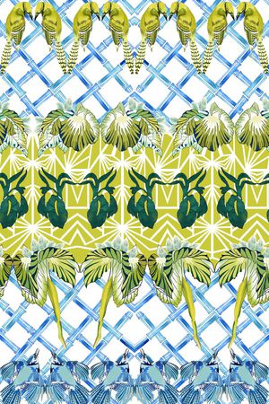 植物花卉印花华亿平台图片