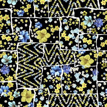 几何艺术印花华亿平台图片