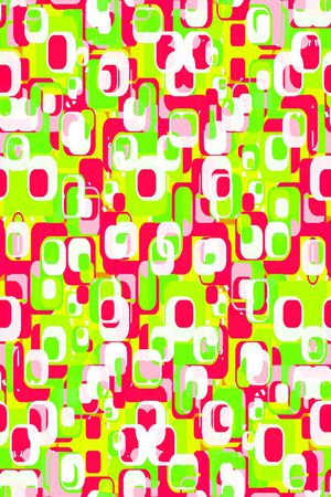 几何格子印花华亿平台图片