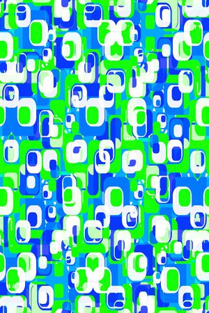 几何格子印花华亿平台图片