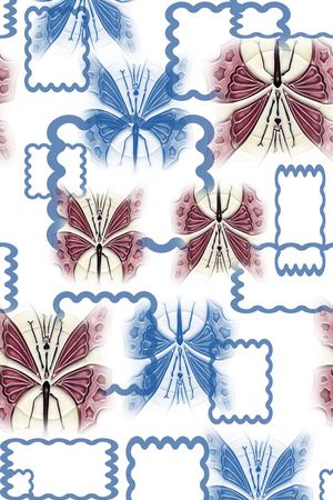 时尚清新印花华亿平台图片