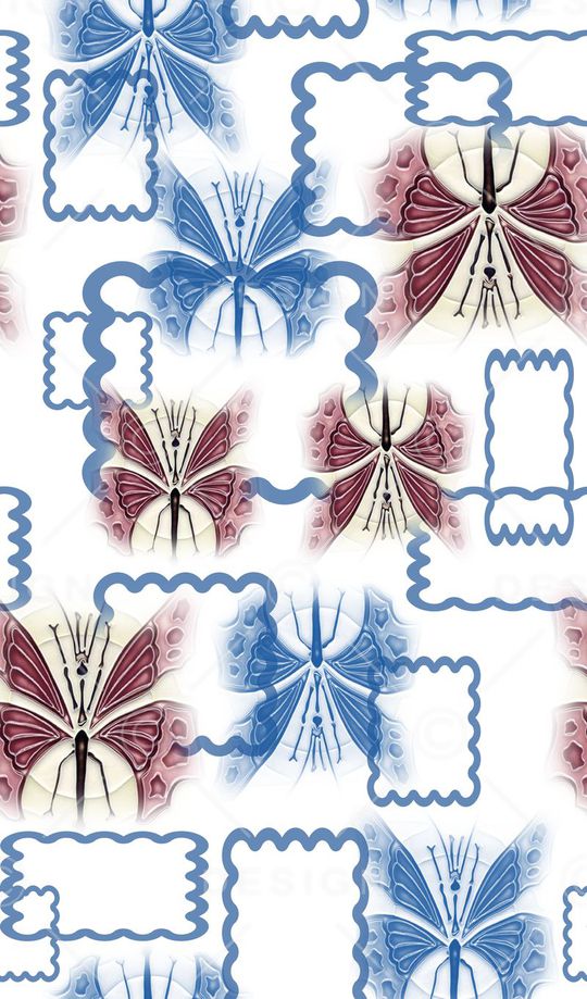 时尚清新印花华亿平台图片